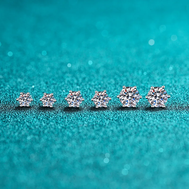 #19 Latest Moissanite Stud Earrings Offers
