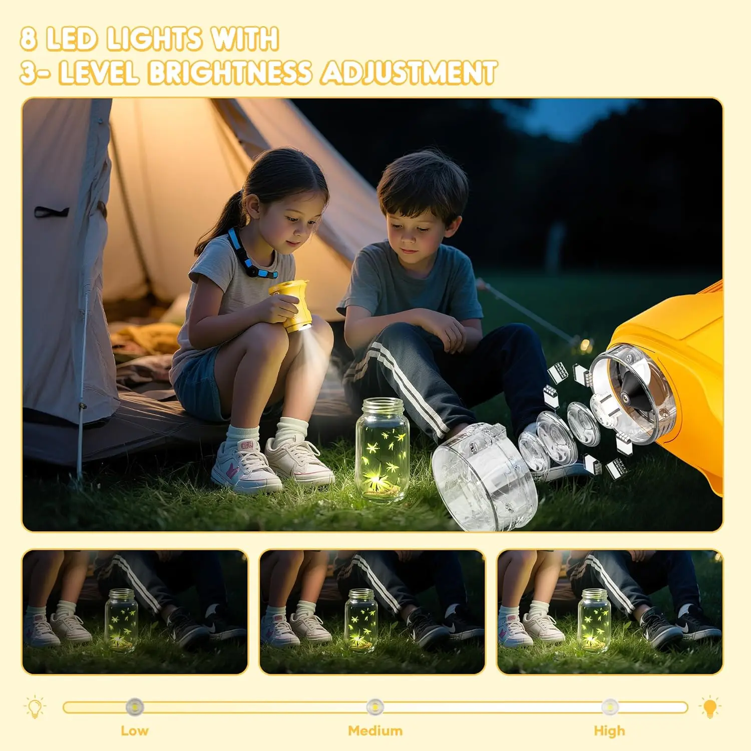 Microscopio portatile per bambini Giocattolo educativo scientifico Schermo da 2,4 pollici Microscopio tascabile 1000x Regalo di compleanno di Natale per ragazzi e ragazze