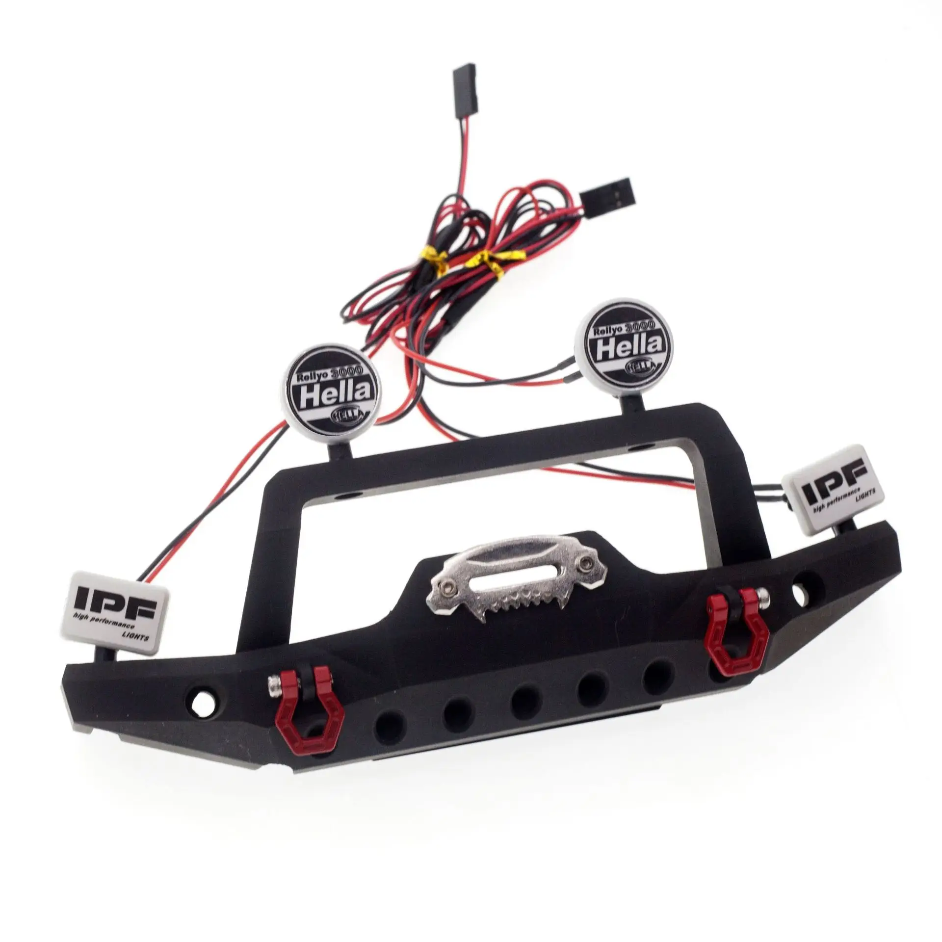 Metal Front Bumper for 1/10 RC Crawler TRX-4 Defender Axial SCX10 SCX10 II iii 90046 90047 AX103007