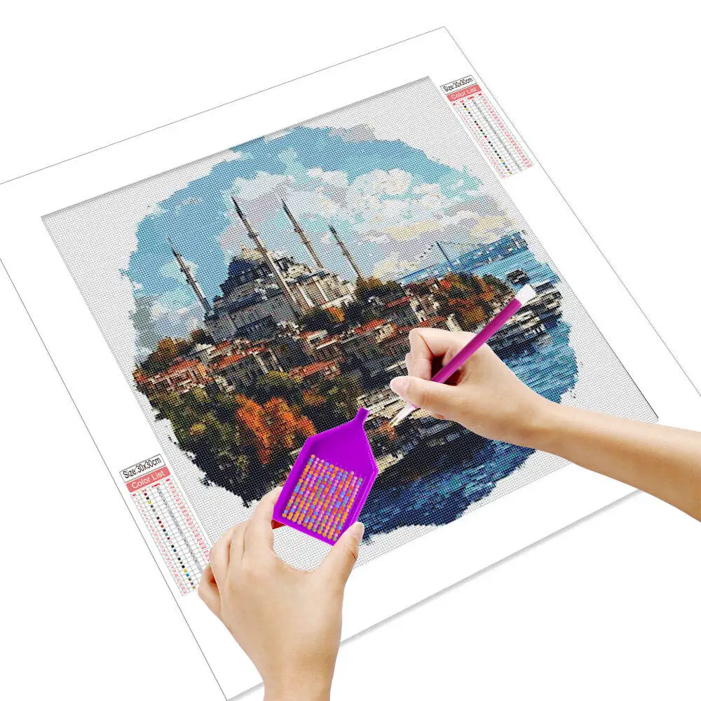 لوحة ماسية خماسية دي من ديزني ، فقاعات غرزة كرتونية ، مجموعة فسيفساء كاملة ، ديكور غرفة أطفال لطيف ، هدية ، وصول جديد #2