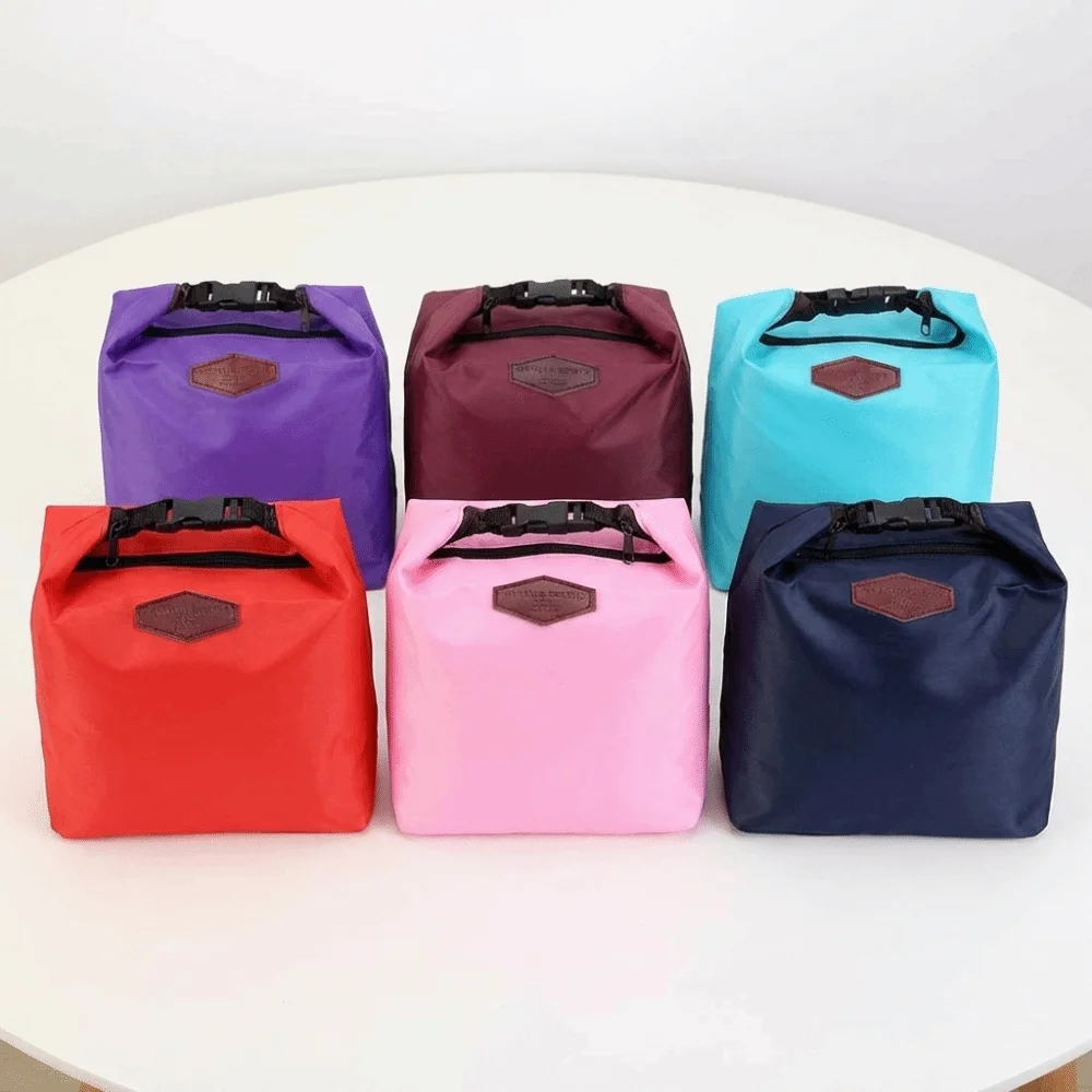 Convenient Insulated Portable Lunch Bag Thermal Portable Thermal Cooler Bag Waterproof Carry Storage Meal Carry Bag Worker