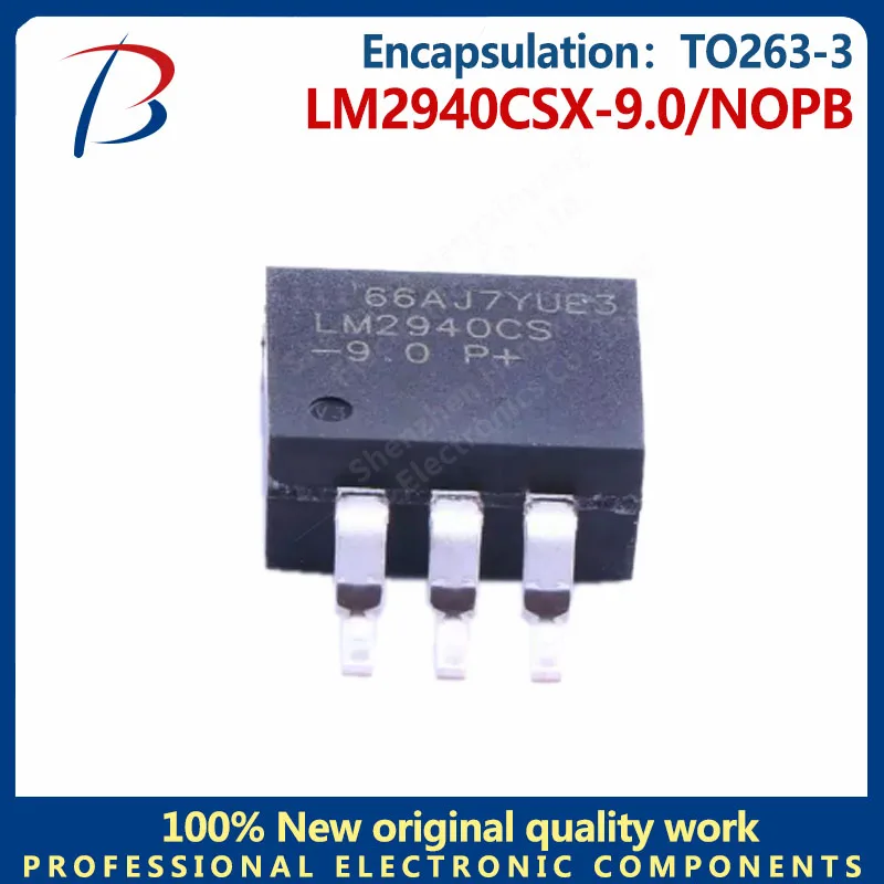 

10PCS LM2940CSX-9.0/NOPB package TO263-9V 1A low-voltage differential linear regulator