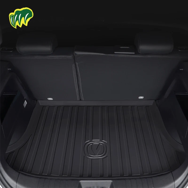 For Changan CS15 18 20 2016-2023 TPE Custom Fit Car Trunk Mat All Season Black Cargo Mat 3D Shaped Laser Measured Trunk Liners