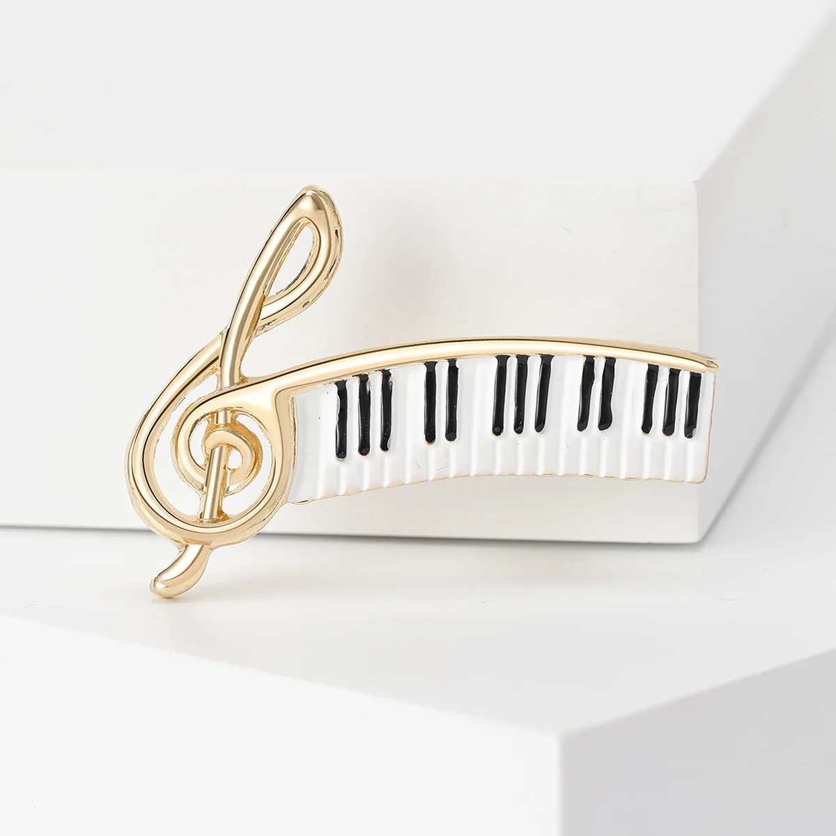 Enamel Note Pin for Women Unisex Piano Brooch Music lapel pins Office Party Friend Gifts Accessories