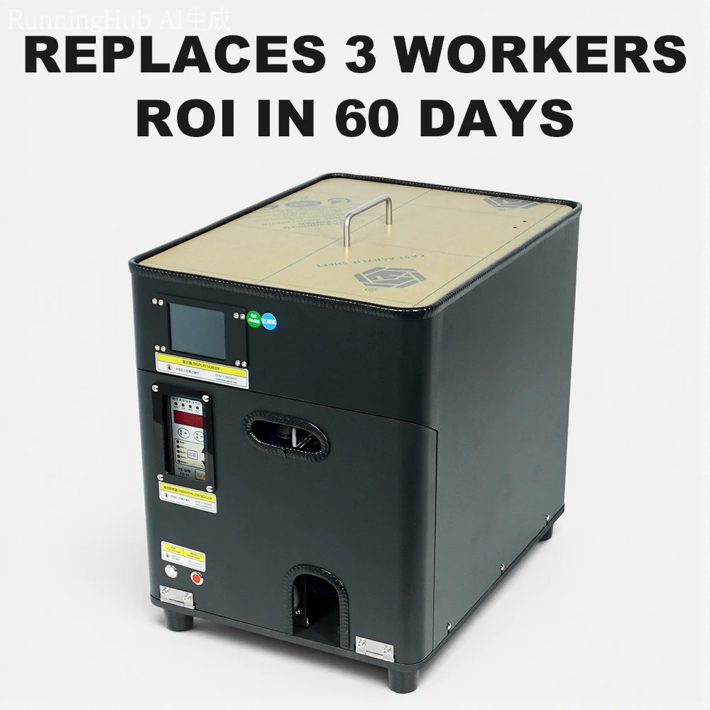Low Cost Pneumatic Feeder Machine 100-240V Grid Proof Replace 2 Workers 60 Days ROI Cheap Factory Direct