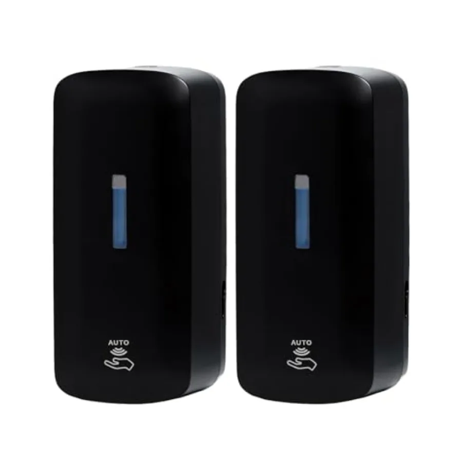 

Automatic Soap Dispenser 2-Pack 40 oz Large Capacity Wall Mounted Liquid Gel Touchless Hand Sanitizer for Commercial Home Bathr