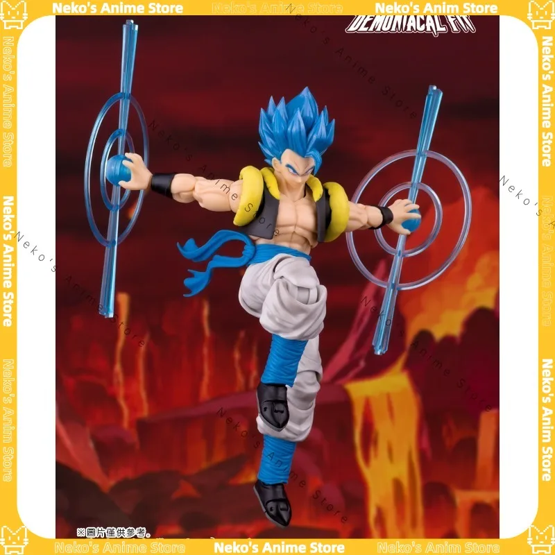 【Demoniacal Fit】 Vegito Dragon Ball Super Saiyan SSJ Hero Waltz Version Action Figure Anime Model العصرية دمية المقتنيات هدية