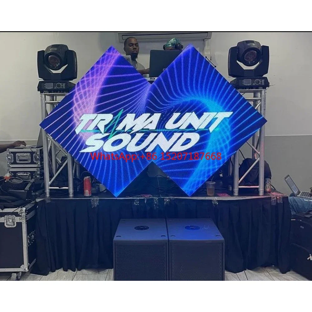 RAYBO LED P2.97 3.91 indoor led panel dancing show led display wall led advertising machine video display led screen