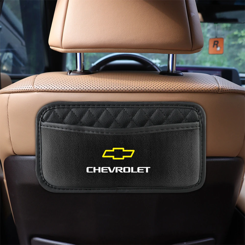 Car Seat Back Car Door Organizer Auto Interiors Suspension Storage Bag Accessories For Chevrolet Impala Camaro Orlando Epica Z71