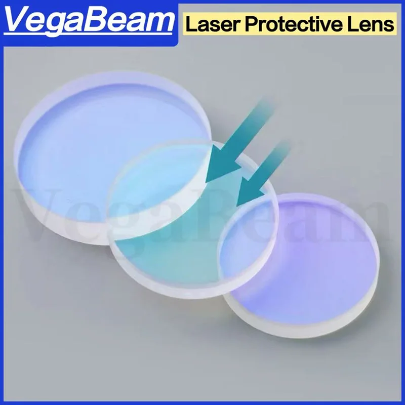 Fiber Laser Protective Lens 37x1.6&37x5&38x1.6&27.9x4.1&37x7&34x5 15kw 20kw for Raytools Precitec WSX BOCI Fiber Machine Lens
