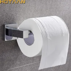 Bathroom Lavatory Toilet Paper Roll Holder Wall Mount Polished Chrome Stainless Steel YT-11392-S