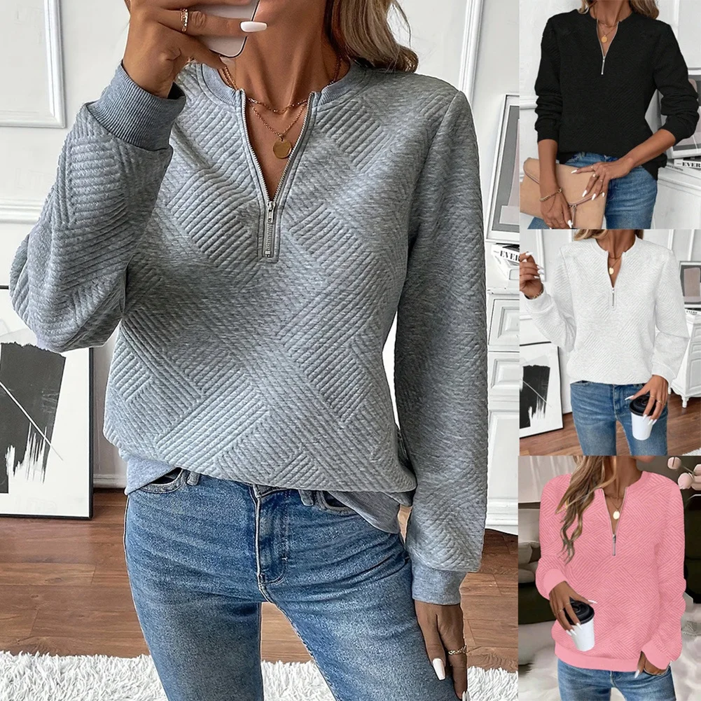 For Summer Vacation S Women Twill Hoodie Loose Fit Summer Hoodies Loose Fit Hoodies Medium Elasticity Material
