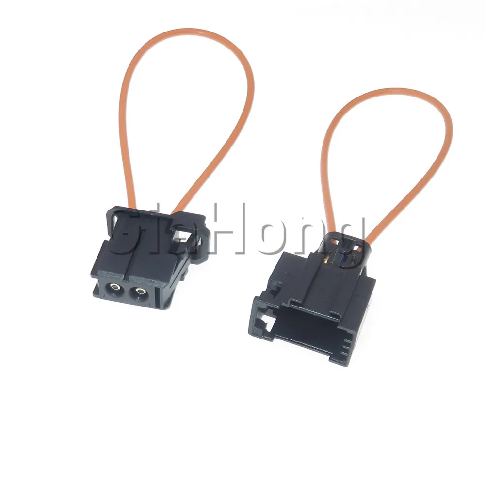 1Pcs MOST Fiber Optical Optic Loop Bypass Adapter Wire Connector AC Assembly For Audi BMW Porsche Mercedes-Benz