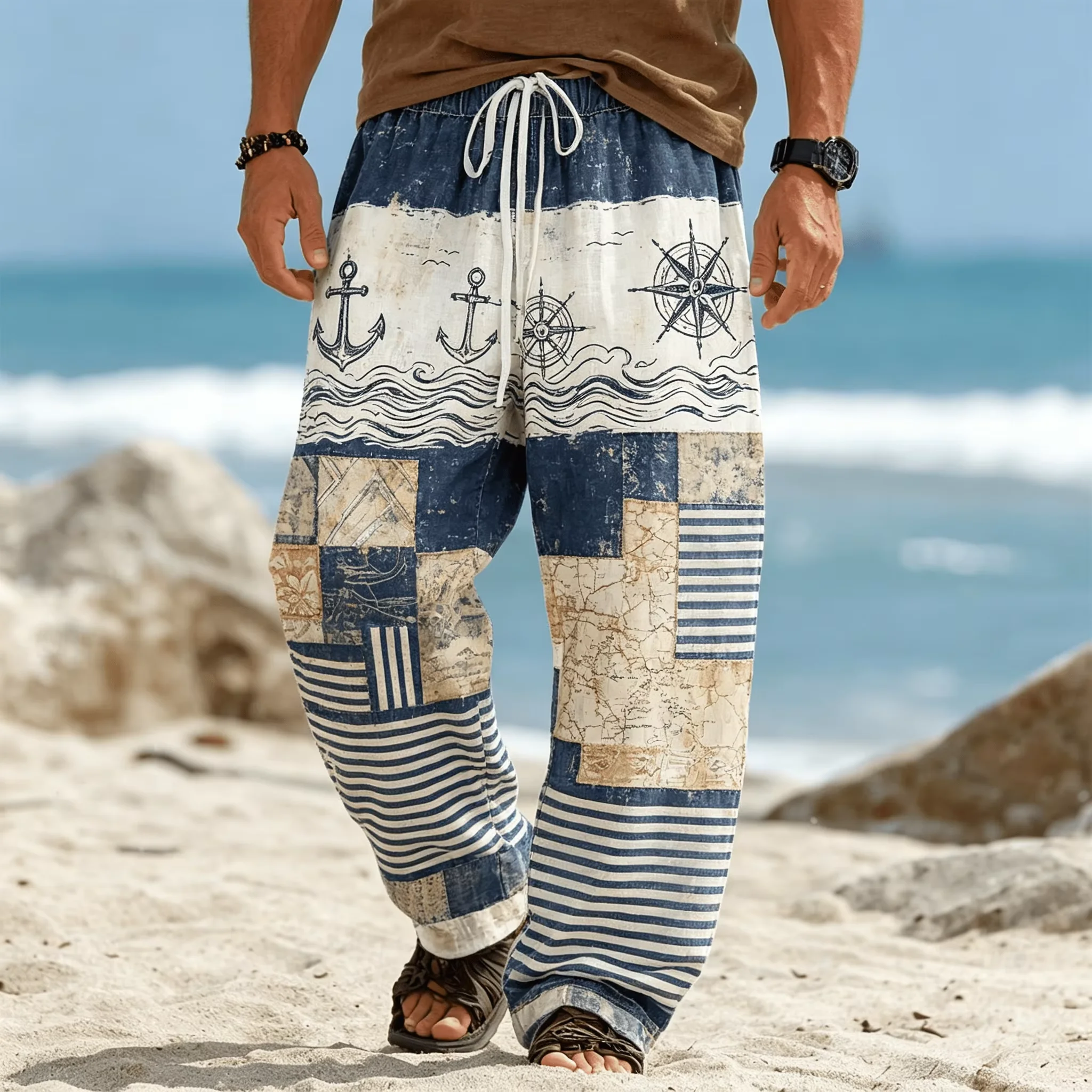 Summer Fashion New Bohemian Et - Ethnic Fashion For Men review and price