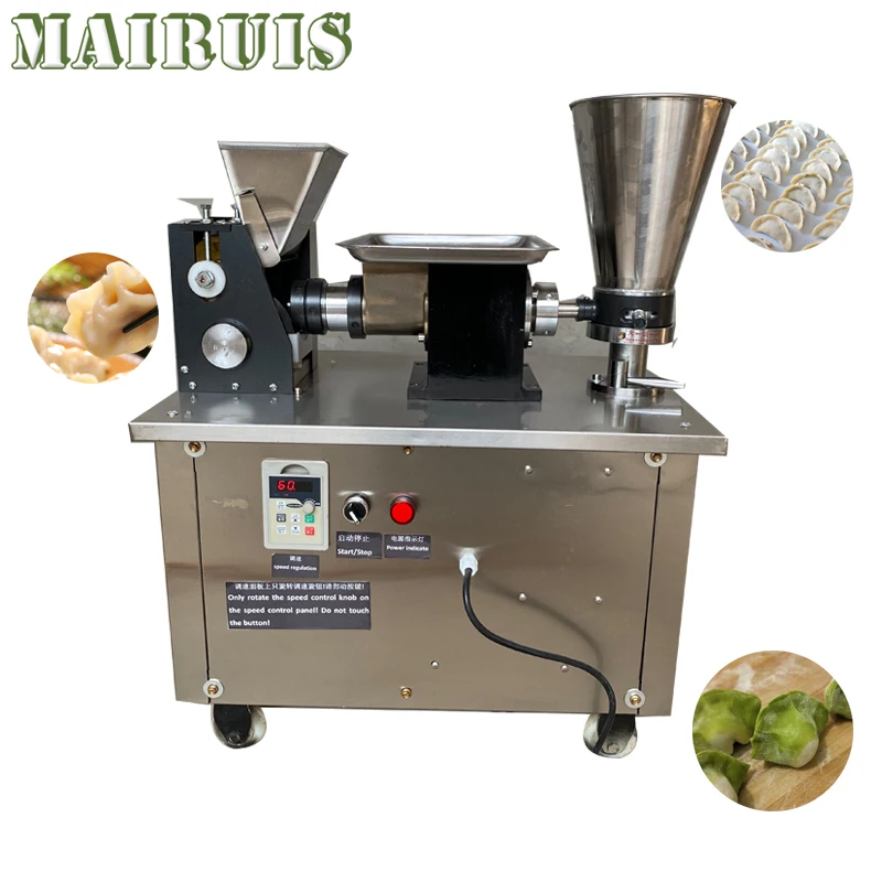 

Adjustable Speed Industrial Restaurant Large Dumpling Making Machine Automatic Wontons Samosa Making Machine