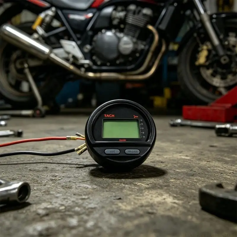 J0MA Motorcycle Meter High Visibility Display Vibration Resistant Speedometer 6Y58350TD200 IP67 Waterproof