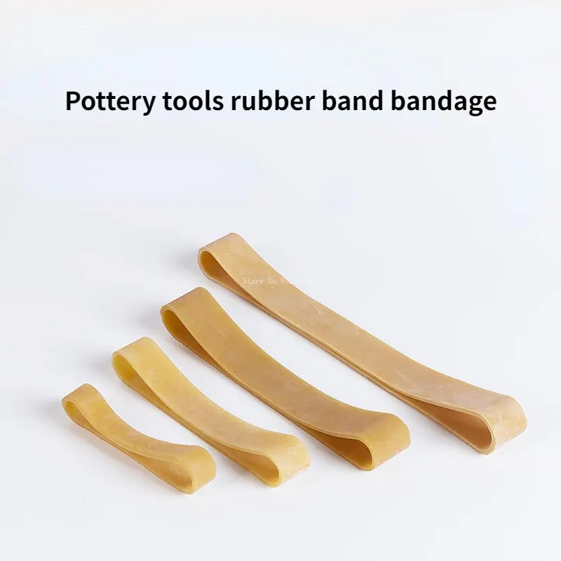 High Elastic Rubber Band Bandage Fixed Tie Die Belt DIY Production of Ceramic Blank Binding Plaster Grouting Rope Ceramic Mold