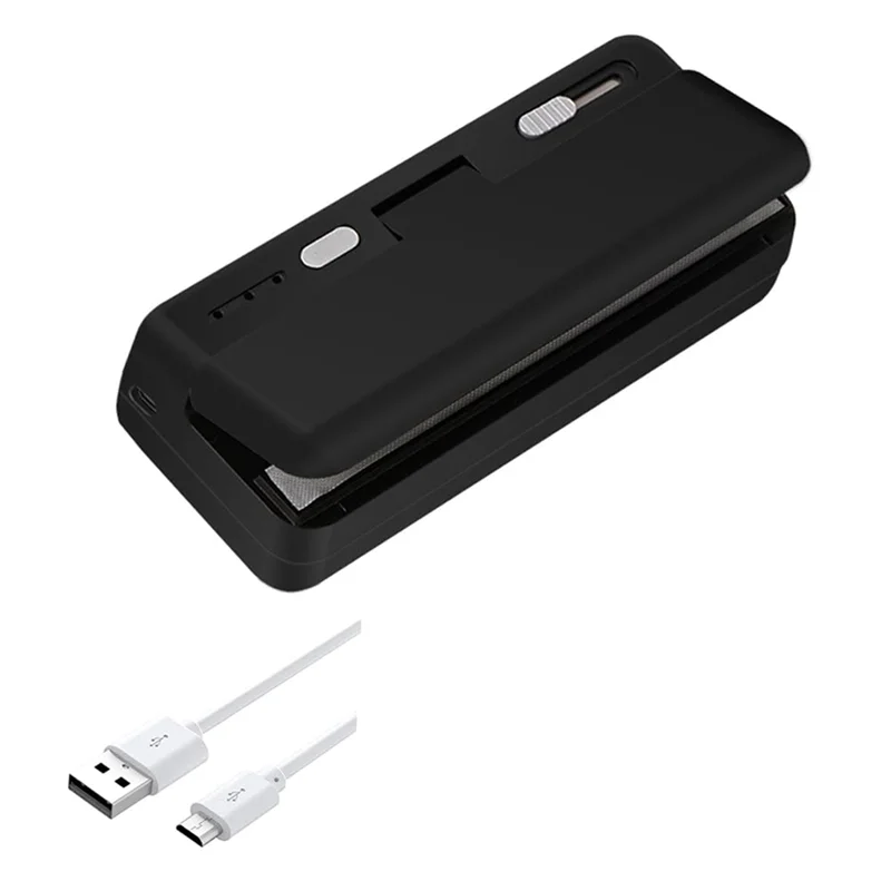 가전제품 부품 미니 백 실러, USB 충전식 감자칩 봉투 열 실러 캐퍼, 스낵 플라스틱 봉투 재밀봉 열 실링 및 커팅