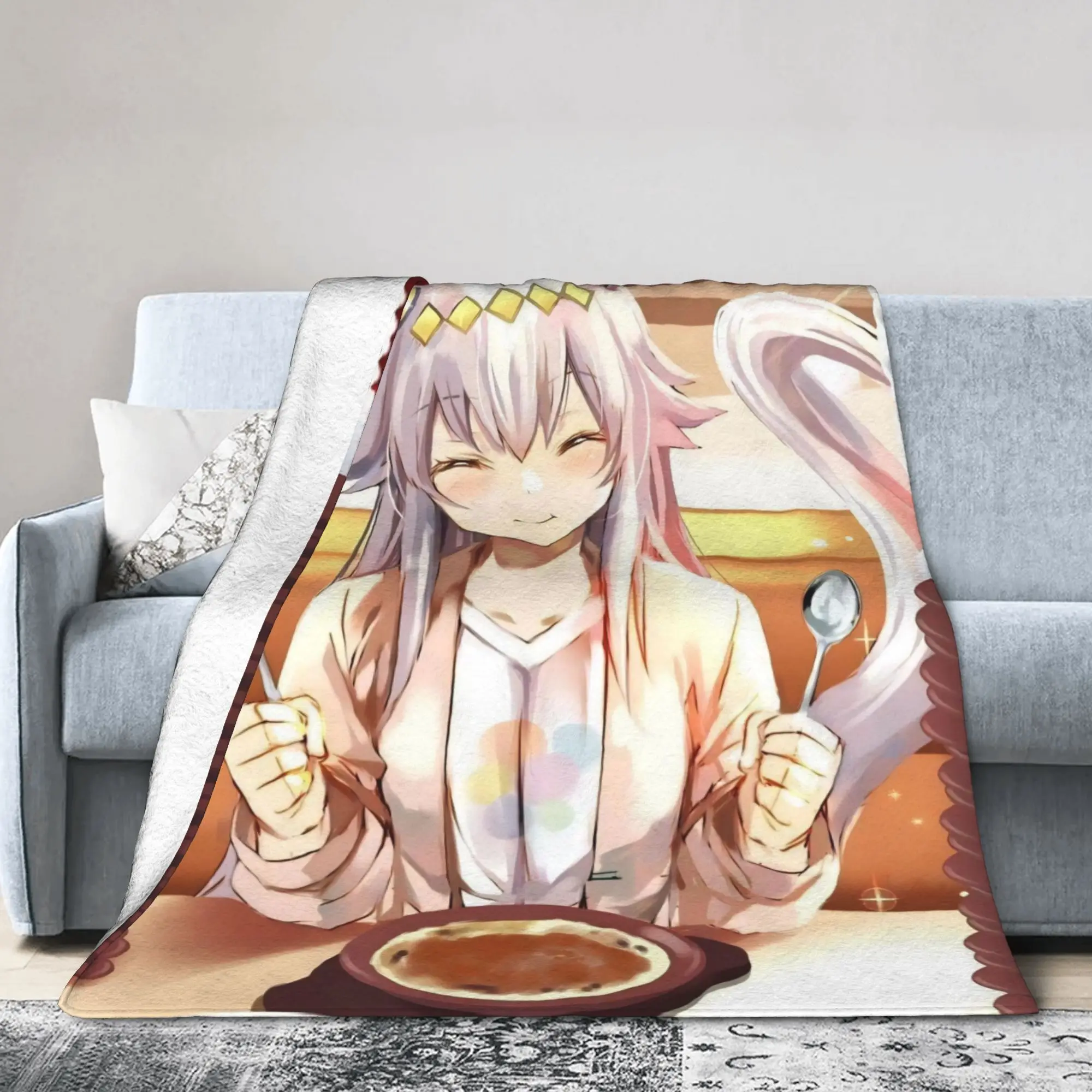 Oguri Cap Blankets Coral Fleece Plush Summer Air Conditioning Uma Musume Pretty Derby Throw Blankets for Bed Bedding Throws