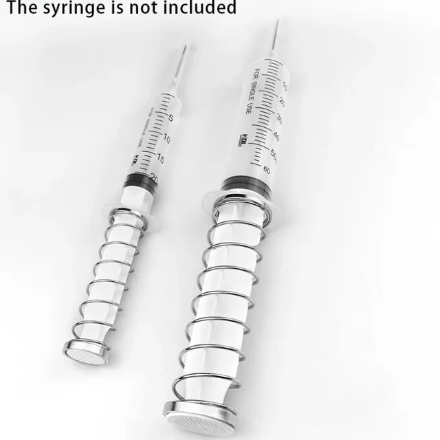 Autoklawowalna strzykawka sprężynowa do liposukcji Narzędzie do liposukcji ze stali nierdzewnej Kontrola odbicia 20/50 ml Narzędzie kosmetyczne