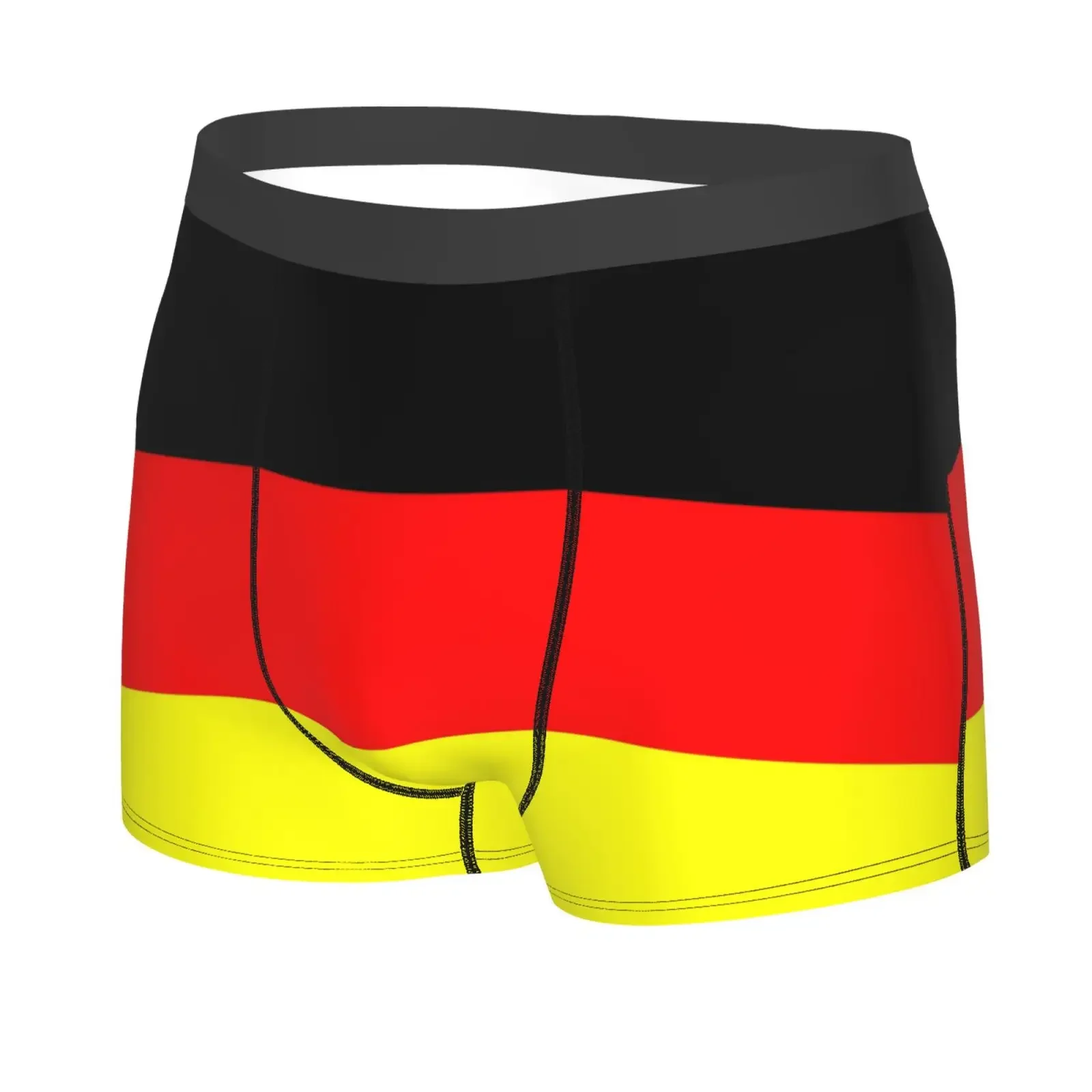 German Flag Pattern Men Printed Boxer Briefs Underwear Highly Breathable Boxer Shorts Panties Breathable Underpants For Homme