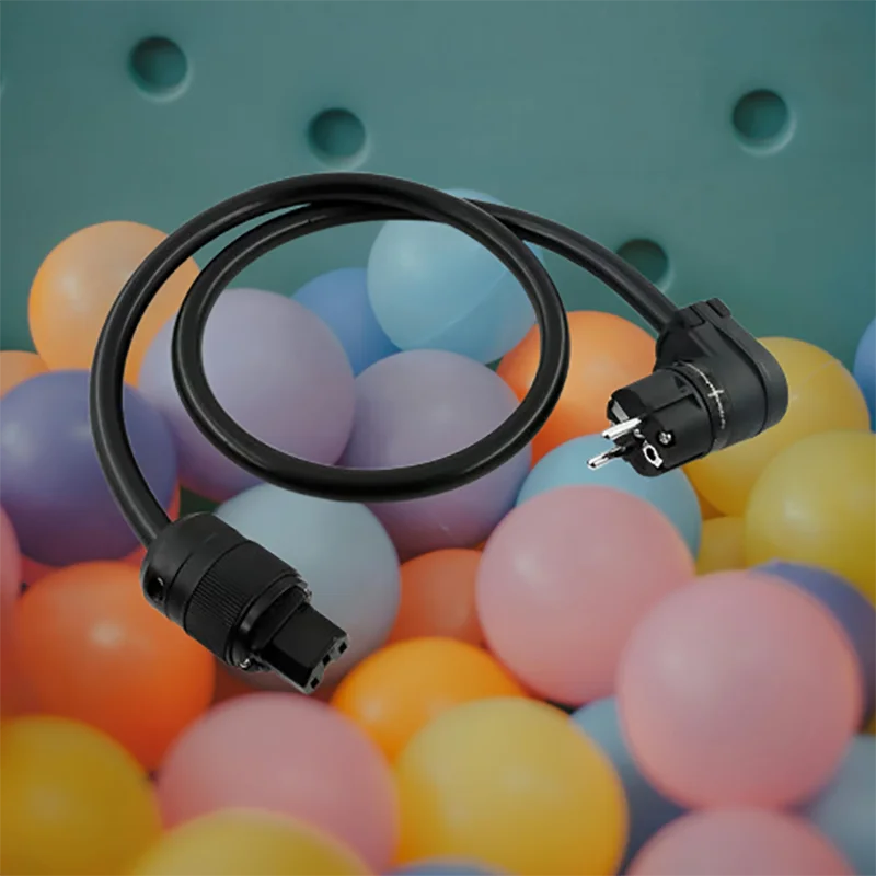 

Premium OCC Silver-Coated AC Power Cable FP-314Ag with Schuko for European Supply​