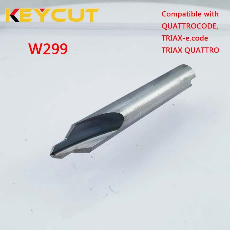 SILCA W299 Triax Quattro Cutter TRIAX-E.CODE Cutter para ASSA ABLOY Vachette Key Spanks Ferramentas de serralheiro pós-venda