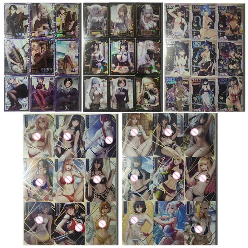 Anime Goddess Story Summer sweetheart Nami Kitagawa Marin Kanroji Mitsuri LR MR XR ACG Suit Card Toy collection Birthday Gift