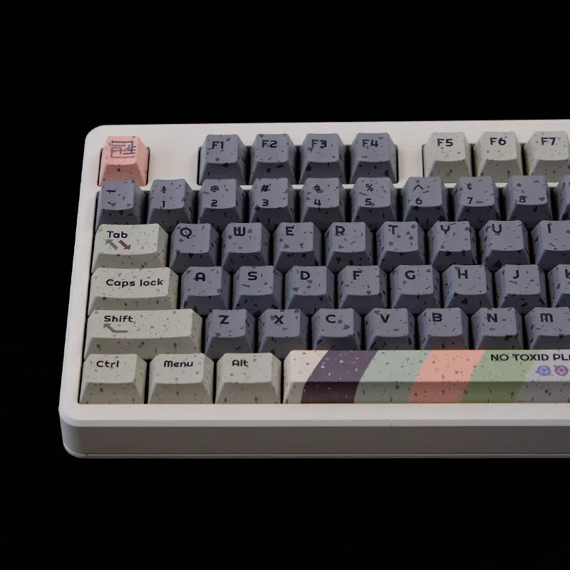 Recycled R3 keycap full five-sided hot sublimation original factory height suitable for 61/87/104/980 and other mechanical keybo