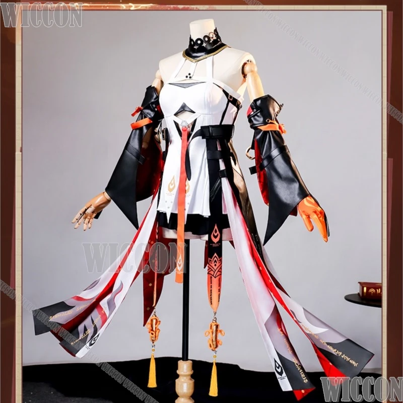 Changli تأثيري حلي Wuthering موجات أنيمي المرأة فساتين راقية موحدة هالوين عيد الميلاد لعبة حفلة الزي حسب الطلب