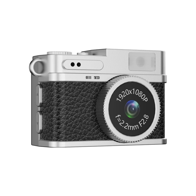 

Retro Mini Camera With Screen 1080p Video Recorder Portable Vintage Small Sports For Indoor Home Outdoor Use