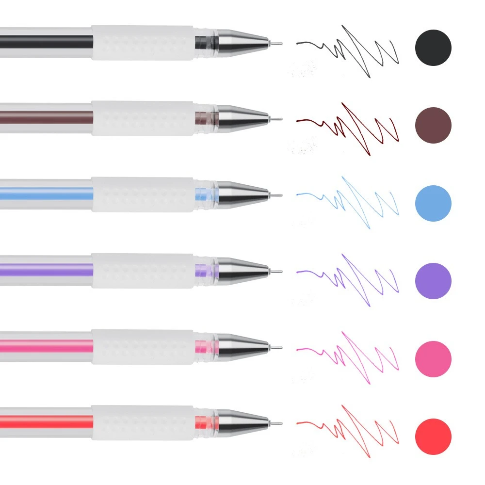 

Маркер для бровей, ручка для микроблейдинга, хирургическая кожа, принадлежности для перманентного макияжа, 6 цветов, хирургический писец, инструмент, аксессуары для татуировки, набор ручек