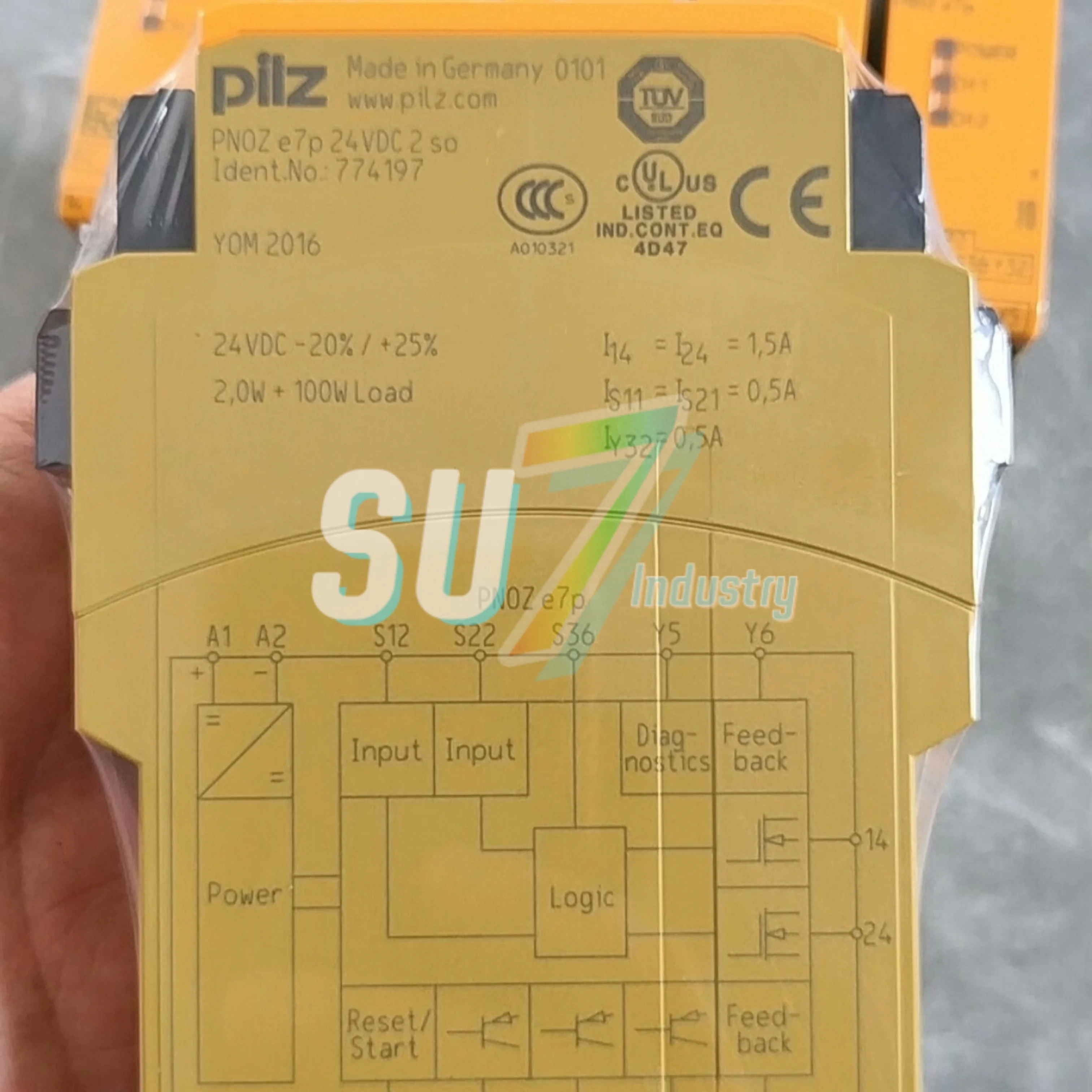 774197 PNOZ e7p 774400 PDZ 774600 PNOZ XM1 774605 PNOZ X9 774606 PNOZ X9  safety relay new in stock