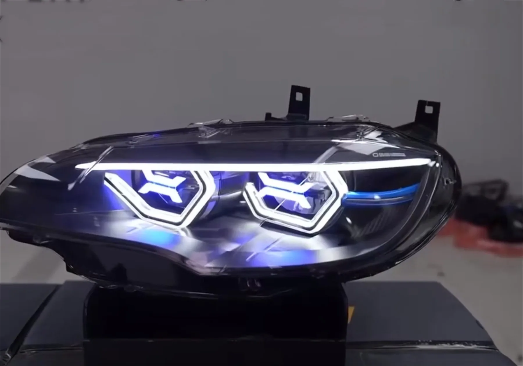 Front Led headlight for BMW X6 E71 modified OSS Daytime Running DRL headlamp Low High Beam Turn signal