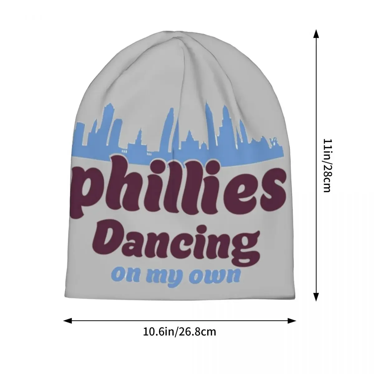 Phillies - City Warm Knitted Cap Hip Hop Bonnet Hat Autumn Winter Outdoor Beanies Hats for Unisex Adult