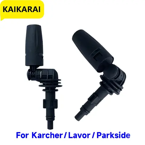 고압 물총 360도 회전 노즐은 Karcher Lavor 시리즈용 자동차 세척용 팬 또는 직선 워터 제트 가능