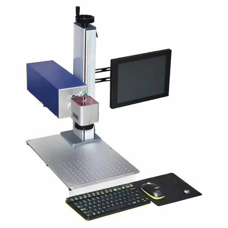 2024 Hot Sales High Speed High Precision Easy Operate Plastic Ear Tag Bird Ring Lazer Printer Fiber Marking Stainless