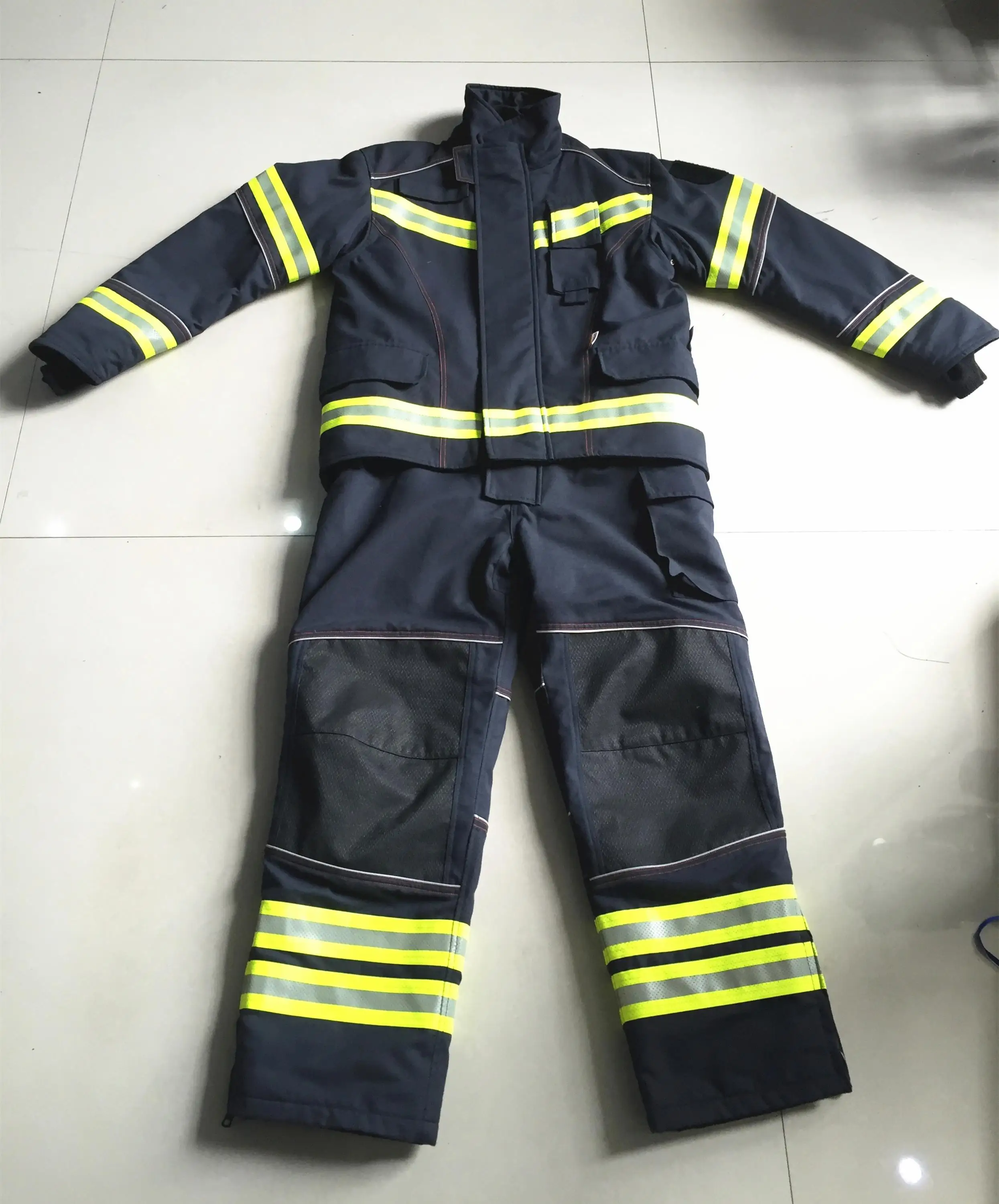 

Firefighting Suit Nomex EN469 Firefighter Uniform Turnout Gear