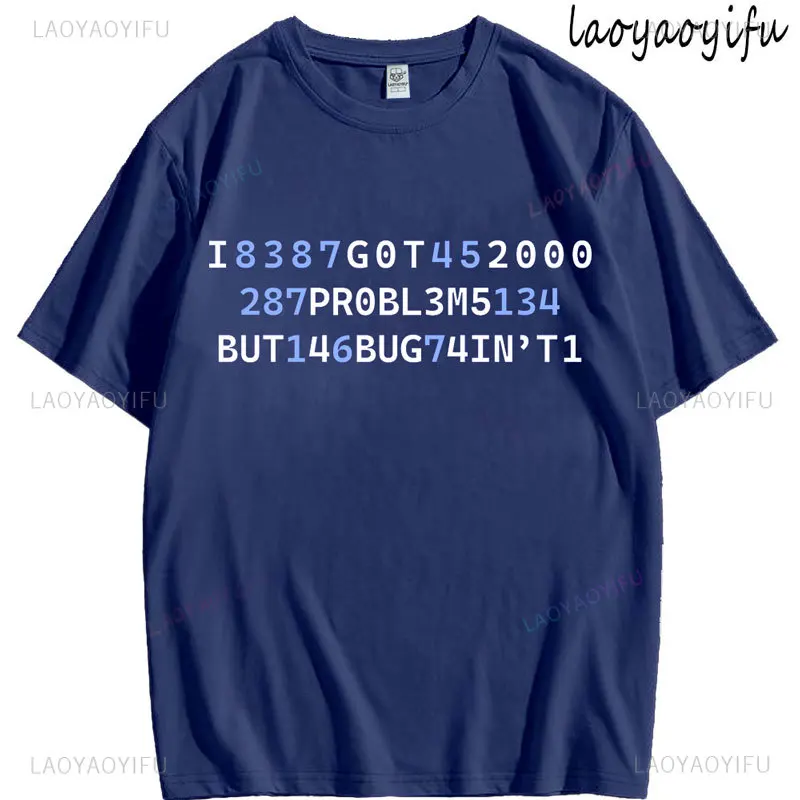 

Code Y2k Graphic Tee Cute T-Shirts 2000s Street Casual Streetwear Men Clothes Summer Short-sleev High Quality O-neck Tops