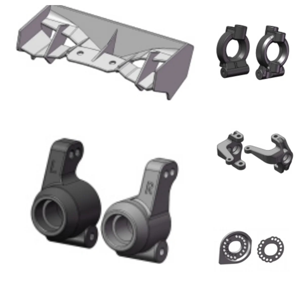 

HSP Spare Parts 51207 51208 51209 51214 51317 For 1/10TH 4WD 4CH/2.4GHz BRUSHLESS MONSTER 94511/2/3 94511/2/3 PRO