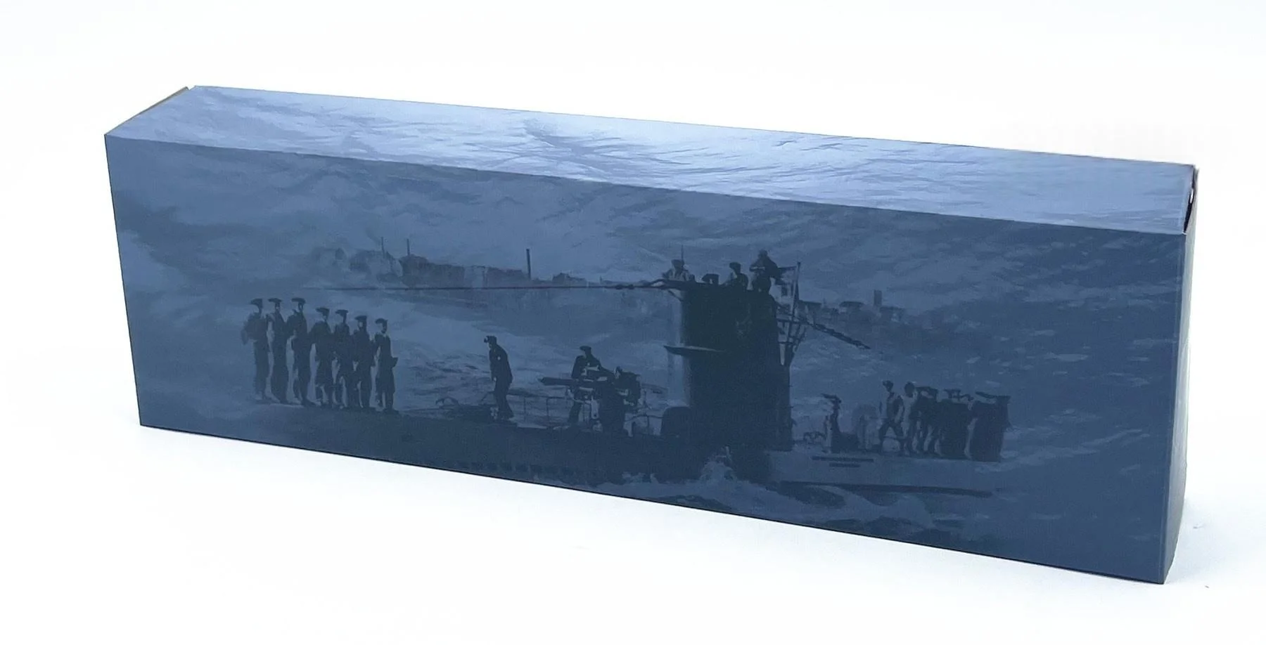 1/350 Scale German U-boat U181 Alloy Metal Finished Ornament Glue-free Color-Separated Ship Model Collection Gift