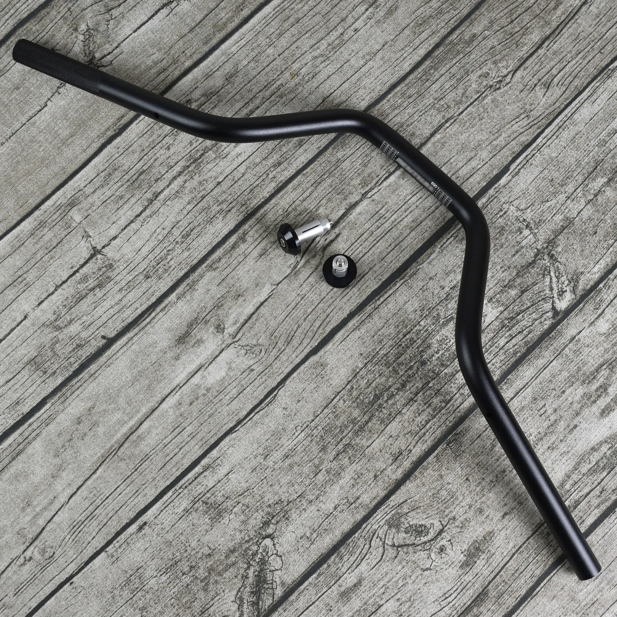 Motorcycle Handlebar 22mm Aluminum Alloy Steering Wheel Retro Motorbike Rise Up Handlebar 7/8\'\' for Honda Yamaha Suzuki Kawasaki