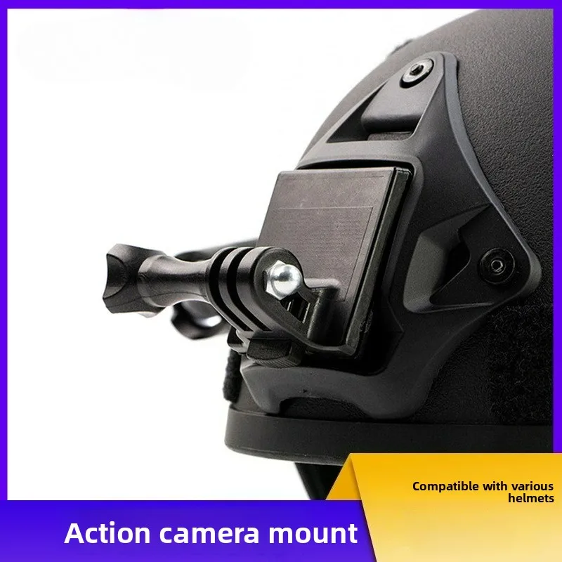 FAST/MICH/NVG Helmet Accessories Tactical Helmet Base Adapter Fixed Mount For GoPro Hero Action Camera