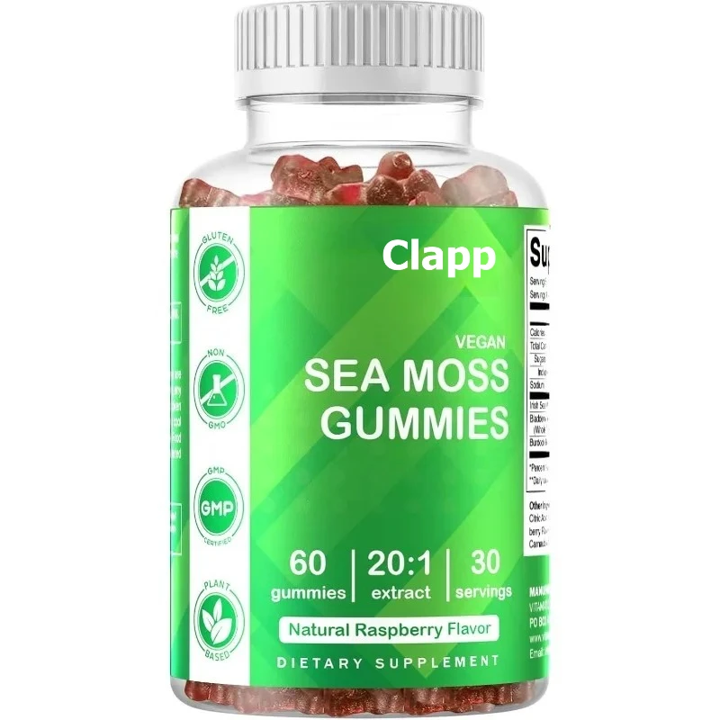 

Seaweed Gummies 60 Capsules - Made From Bladder and Burdock Roots - Suitable for Thyroid, Energy, and Immune Support