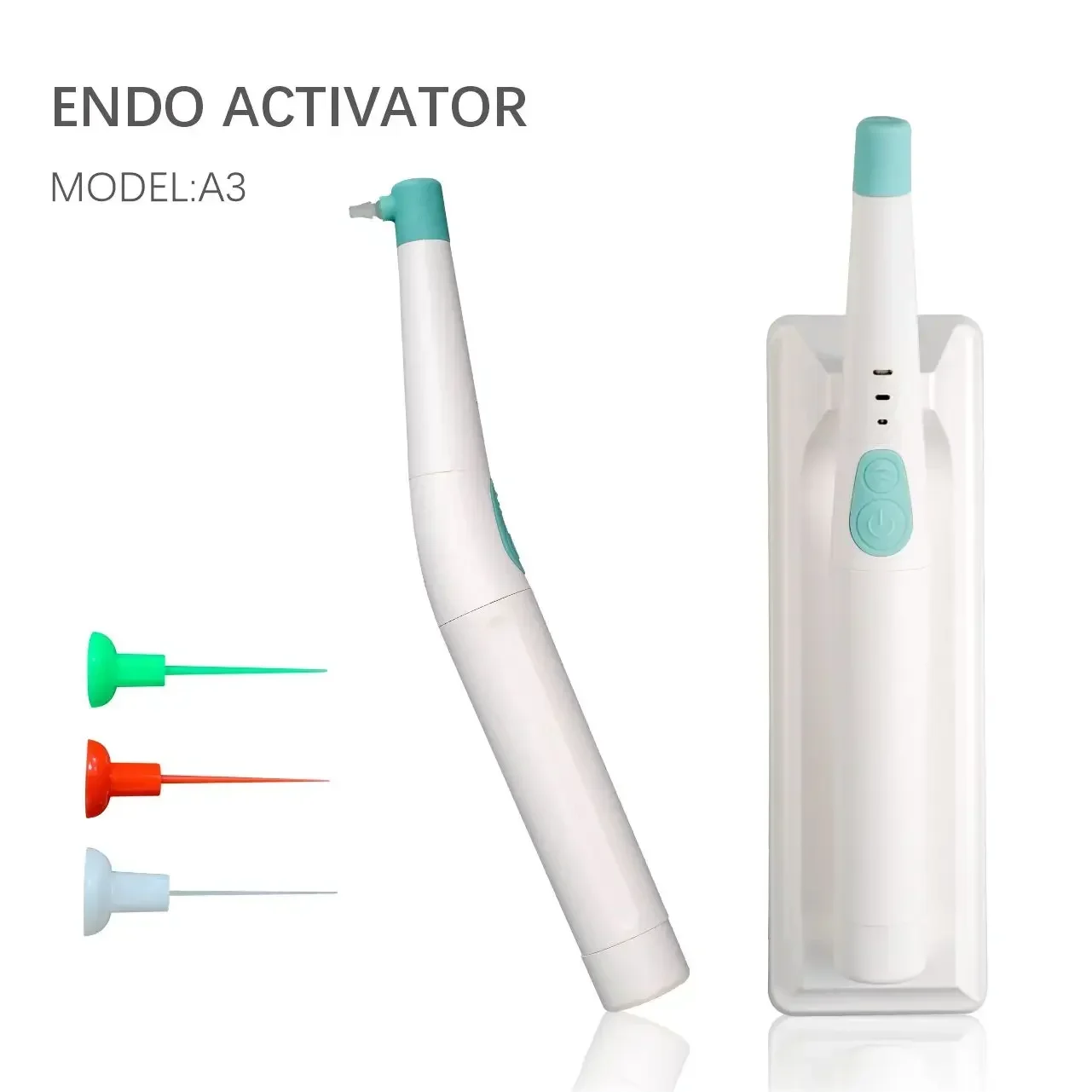 

Endo Irrigator with 3 Modes - Blue Odontologia Sonic Activator for Thorough Root Canal Cleaning - Basic Instrument for Dentists