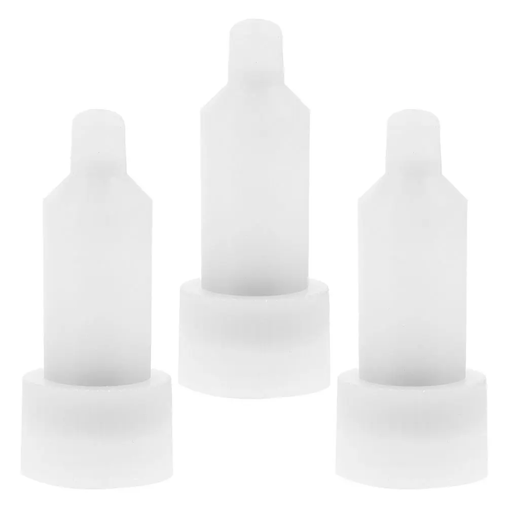 Sostituzione della testa dell'erogatore di sapone da cucina da 3 pezzi per shampoo balsamo lavaggio del corpo accessori per il bagno testa della pompa dell'erogatore di lozione