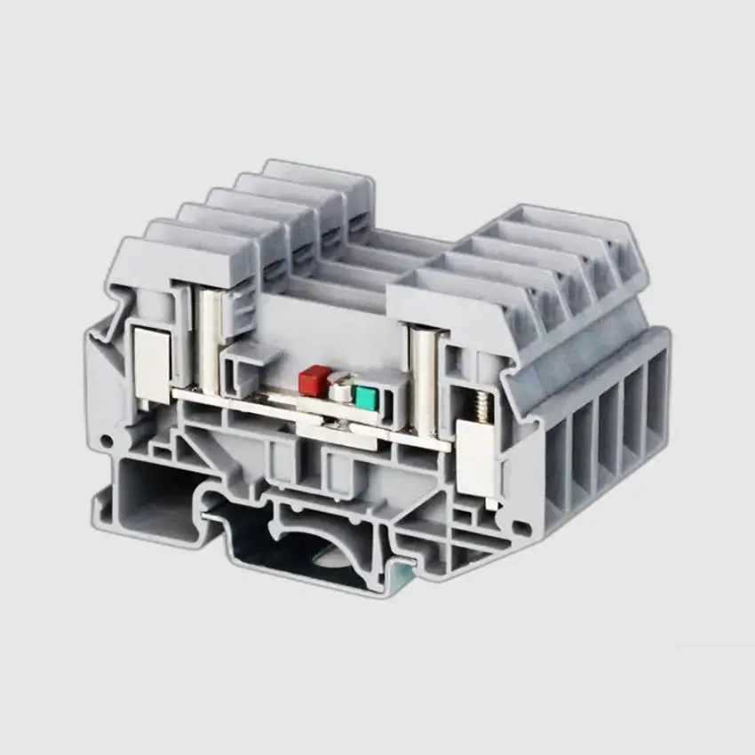 

UT 6-RTK/S Disconnect Test Terminal Block RUT 6-RTK/S Din Rail Terminal Block Approved by U/L CE RoHS