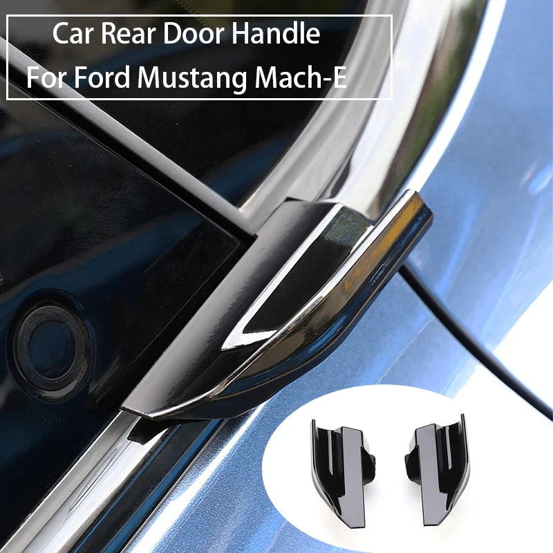 

Car Rear Door Handle for Ford Mustang Mach-E Protective Cover Sticker Convenient Decorative Original Modification Accessories