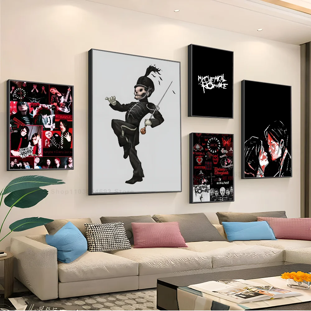 

My C-Chemical R-Romance Band Poster Paper Print Home Living Room Bedroom Entrance Bar Restaurant Cafe Art Painting Decoration