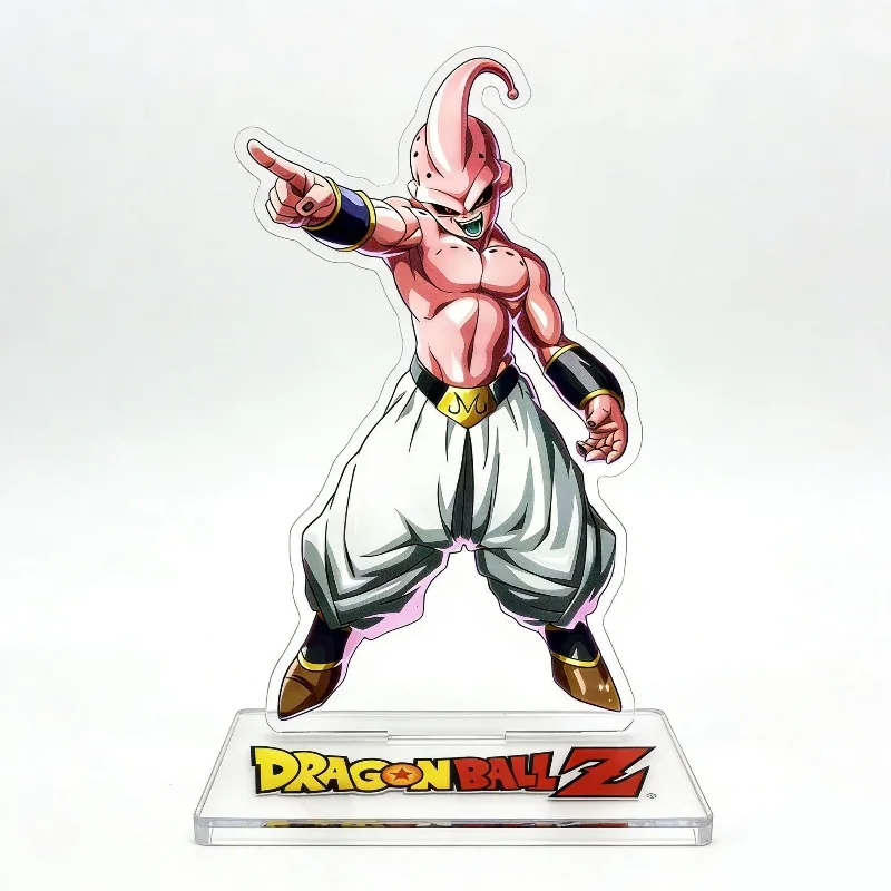 Cartoon anime Dragon Ball acrylic stand Super Saiyan transparent high-definition desktop ornament room decoration children's toy - Image 6